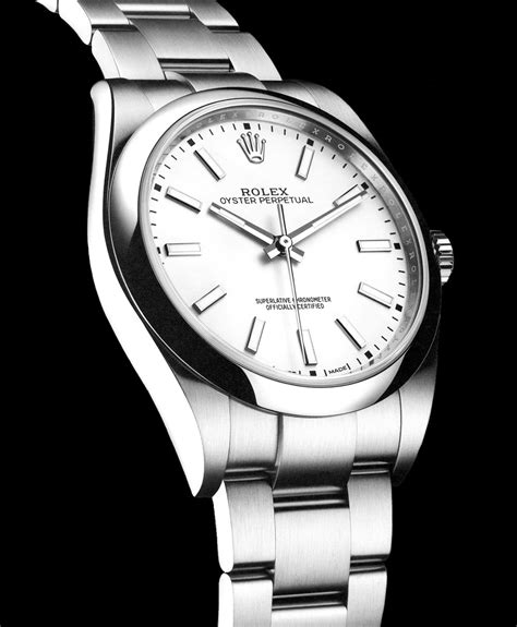 oyster bianco rolex|rolex oyster perpetual price.